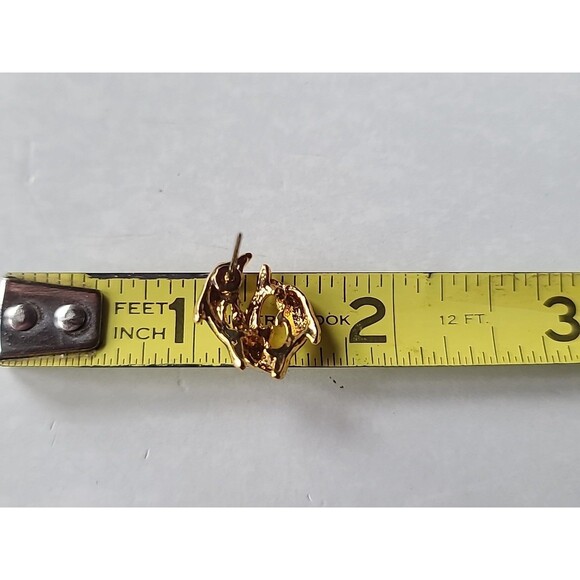 Dolphin Enamel Rhinestone Stud Earrings Vintage Costume Jewelry - Picture 10 of 10